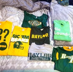 Lot of Seven Baylor University Shirts (M to XL)